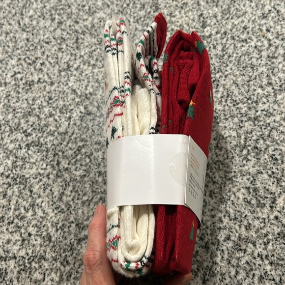 Gymboree Tights 2 Pack sz 6-8 - Picture 4 of 4